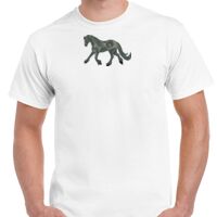 T-shirt Gildan Hammer adulte, manches courtes, 100% coton épais et doux, 203 g/m², tailles S au 5XL. Vignette