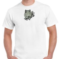 T-shirt Gildan Hammer adulte, manches courtes, 100% coton épais et doux, 203 g/m², tailles S au 5XL. Vignette