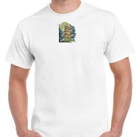 T-shirt Gildan Hammer adulte, manches courtes, 100% coton épais et doux, 203 g/m², tailles S au 5XL. Vignette