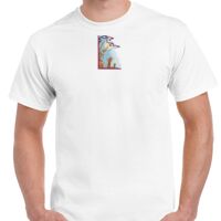 T-shirt Gildan Hammer adulte, manches courtes, 100% coton épais et doux, 203 g/m², tailles S au 5XL. Vignette