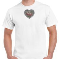 T-shirt Gildan Hammer adulte, manches courtes, 100% coton épais et doux, 203 g/m², tailles S au 5XL. Vignette