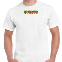 T-shirt Gildan Hammer adulte, manches courtes, 100% coton épais et doux, 203 g/m², tailles S au 5XL. Vignette