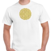 T-shirt Gildan Hammer adulte, manches courtes, 100% coton épais et doux, 203 g/m², tailles S au 5XL. Vignette