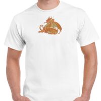 T-shirt Gildan Hammer adulte, manches courtes, 100% coton épais et doux, 203 g/m², tailles S au 5XL. Vignette