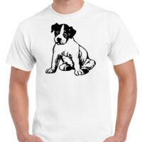 T-shirt Gildan Hammer adulte, manches courtes, 100% coton épais et doux, 203 g/m², tailles S au 5XL. Vignette