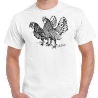 T-shirt Gildan Hammer adulte, manches courtes, 100% coton épais et doux, 203 g/m², tailles S au 5XL. Vignette