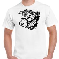 T-shirt Gildan Hammer adulte, manches courtes, 100% coton épais et doux, 203 g/m², tailles S au 5XL. Vignette