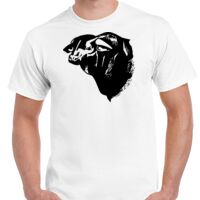 T-shirt Gildan Hammer adulte, manches courtes, 100% coton épais et doux, 203 g/m², tailles S au 5XL. Vignette