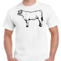 T-shirt Gildan Hammer adulte, manches courtes, 100% coton épais et doux, 203 g/m², tailles S au 5XL. Vignette