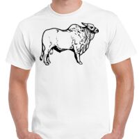 T-shirt Gildan Hammer adulte, manches courtes, 100% coton épais et doux, 203 g/m², tailles S au 5XL. Vignette