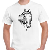 T-shirt Gildan Hammer adulte, manches courtes, 100% coton épais et doux, 203 g/m², tailles S au 5XL. Vignette