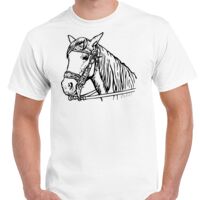 T-shirt Gildan Hammer adulte, manches courtes, 100% coton épais et doux, 203 g/m², tailles S au 5XL. Vignette