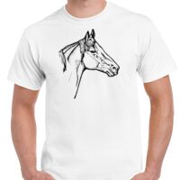 T-shirt Gildan Hammer adulte, manches courtes, 100% coton épais et doux, 203 g/m², tailles S au 5XL. Vignette