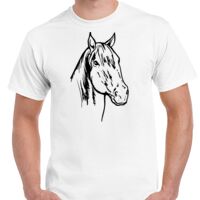 T-shirt Gildan Hammer adulte, manches courtes, 100% coton épais et doux, 203 g/m², tailles S au 5XL. Vignette