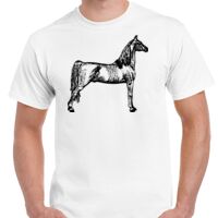 T-shirt Gildan Hammer adulte, manches courtes, 100% coton épais et doux, 203 g/m², tailles S au 5XL. Vignette