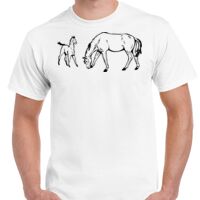 T-shirt Gildan Hammer adulte, manches courtes, 100% coton épais et doux, 203 g/m², tailles S au 5XL. Vignette