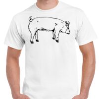 T-shirt Gildan Hammer adulte, manches courtes, 100% coton épais et doux, 203 g/m², tailles S au 5XL. Vignette