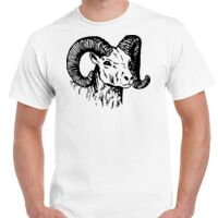 T-shirt Gildan Hammer adulte, manches courtes, 100% coton épais et doux, 203 g/m², tailles S au 5XL. Vignette