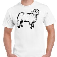 T-shirt Gildan Hammer adulte, manches courtes, 100% coton épais et doux, 203 g/m², tailles S au 5XL. Vignette