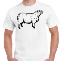 T-shirt Gildan Hammer adulte, manches courtes, 100% coton épais et doux, 203 g/m², tailles S au 5XL. Vignette