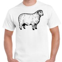 T-shirt Gildan Hammer adulte, manches courtes, 100% coton épais et doux, 203 g/m², tailles S au 5XL. Vignette