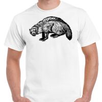 T-shirt Gildan Hammer adulte, manches courtes, 100% coton épais et doux, 203 g/m², tailles S au 5XL. Vignette