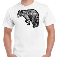 T-shirt Gildan Hammer adulte, manches courtes, 100% coton épais et doux, 203 g/m², tailles S au 5XL. Vignette