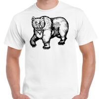 T-shirt Gildan Hammer adulte, manches courtes, 100% coton épais et doux, 203 g/m², tailles S au 5XL. Vignette