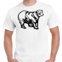 T-shirt Gildan Hammer adulte, manches courtes, 100% coton épais et doux, 203 g/m², tailles S au 5XL. Vignette