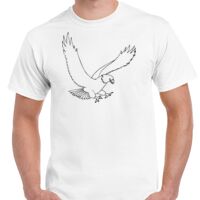 T-shirt Gildan Hammer adulte, manches courtes, 100% coton épais et doux, 203 g/m², tailles S au 5XL. Vignette