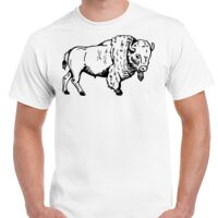 T-shirt Gildan Hammer adulte, manches courtes, 100% coton épais et doux, 203 g/m², tailles S au 5XL. Vignette