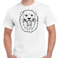 T-shirt Gildan Hammer adulte, manches courtes, 100% coton épais et doux, 203 g/m², tailles S au 5XL. Vignette