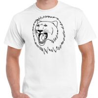 T-shirt Gildan Hammer adulte, manches courtes, 100% coton épais et doux, 203 g/m², tailles S au 5XL. Vignette