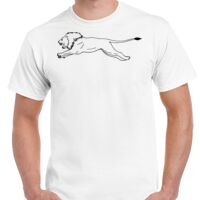 T-shirt Gildan Hammer adulte, manches courtes, 100% coton épais et doux, 203 g/m², tailles S au 5XL. Vignette