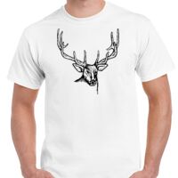 T-shirt Gildan Hammer adulte, manches courtes, 100% coton épais et doux, 203 g/m², tailles S au 5XL. Vignette