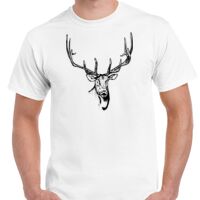 T-shirt Gildan Hammer adulte, manches courtes, 100% coton épais et doux, 203 g/m², tailles S au 5XL. Vignette