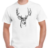 T-shirt Gildan Hammer adulte, manches courtes, 100% coton épais et doux, 203 g/m², tailles S au 5XL. Vignette