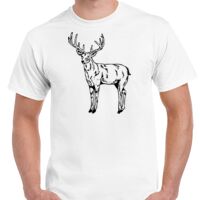 T-shirt Gildan Hammer adulte, manches courtes, 100% coton épais et doux, 203 g/m², tailles S au 5XL. Vignette