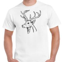 T-shirt Gildan Hammer adulte, manches courtes, 100% coton épais et doux, 203 g/m², tailles S au 5XL. Vignette