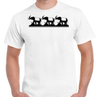 T-shirt Gildan Hammer adulte, manches courtes, 100% coton épais et doux, 203 g/m², tailles S au 5XL. Vignette