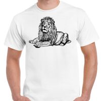 T-shirt Gildan Hammer adulte, manches courtes, 100% coton épais et doux, 203 g/m², tailles S au 5XL. Vignette