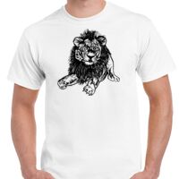 T-shirt Gildan Hammer adulte, manches courtes, 100% coton épais et doux, 203 g/m², tailles S au 5XL. Vignette