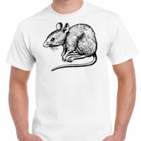 T-shirt Gildan Hammer adulte, manches courtes, 100% coton épais et doux, 203 g/m², tailles S au 5XL. Vignette