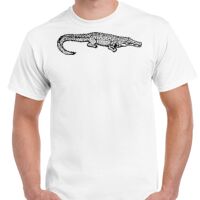 T-shirt Gildan Hammer adulte, manches courtes, 100% coton épais et doux, 203 g/m², tailles S au 5XL. Vignette