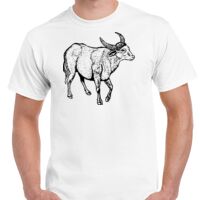 T-shirt Gildan Hammer adulte, manches courtes, 100% coton épais et doux, 203 g/m², tailles S au 5XL. Vignette