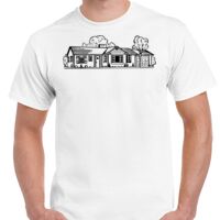 T-shirt Gildan Hammer adulte, manches courtes, 100% coton épais et doux, 203 g/m², tailles S au 5XL. Vignette