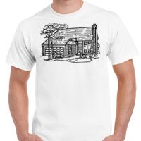 T-shirt Gildan Hammer adulte, manches courtes, 100% coton épais et doux, 203 g/m², tailles S au 5XL. Vignette