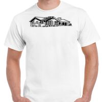 T-shirt Gildan Hammer adulte, manches courtes, 100% coton épais et doux, 203 g/m², tailles S au 5XL. Vignette