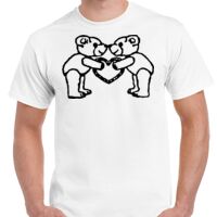 T-shirt Gildan Hammer adulte, manches courtes, 100% coton épais et doux, 203 g/m², tailles S au 5XL. Vignette