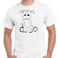 T-shirt Gildan Hammer adulte, manches courtes, 100% coton épais et doux, 203 g/m², tailles S au 5XL. Vignette